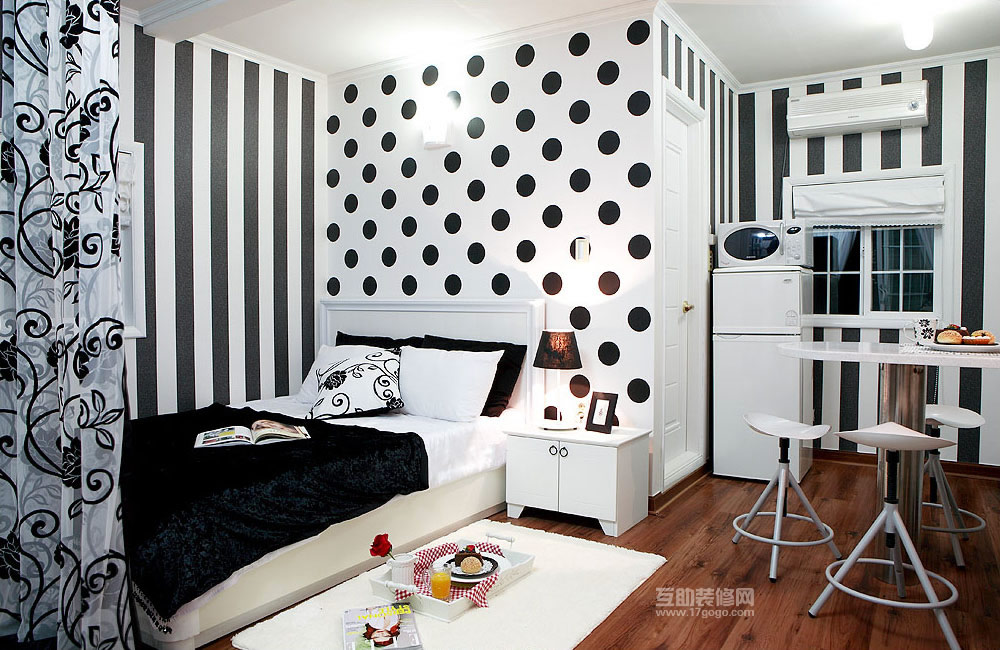 ห้องนอนสวยๆสีดำ2