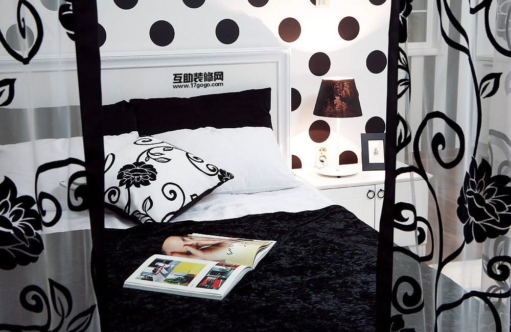 ห้องนอนสวยๆสีดำ4