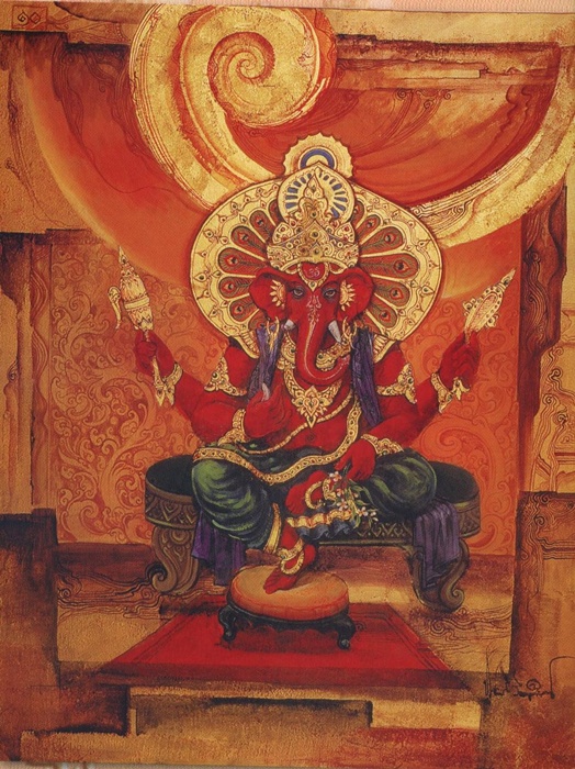 พระพิฆเนศปางที่ 10 พระกษิประ คณปติ Kshipra Ganapati