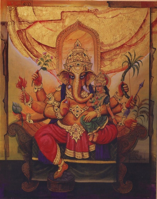 ��оԦ�Ȼҧ��� 16 ����ط�� ����� Urdhva Ganapati