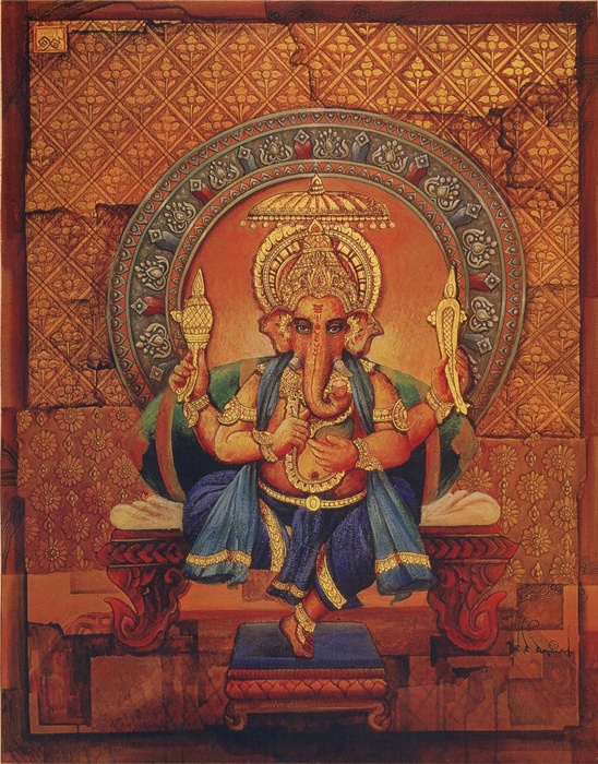 ��оԦ�Ȼҧ��� 19 ��е���ѡ��� ����� Tryakshara Ganapati