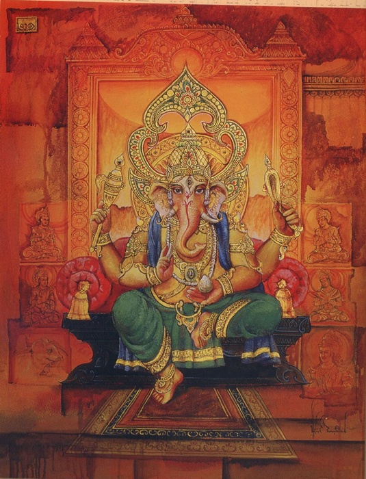 ��оԦ�Ȼҧ��� 21 �����Է�� ����� Haridra Ganapati