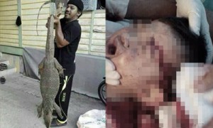 ตัวเงินตัวทอง งาบหัวเด็กมาเลย์วัย 8 เดือน