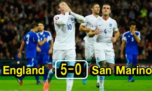 คลิป อังกฤษ ขย่ำ ซานมารีโน่ 5-0
