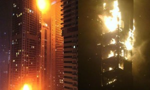 ไฟไหม้อพาร์ทเม้นท์สูงที่สุดในโลก
